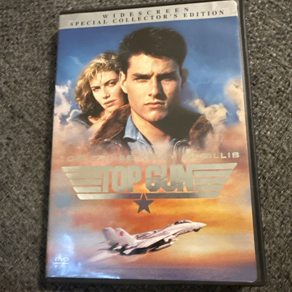 Top Gun Full Screen Special Collector's Edition DVD - Tom Cruise, Kelly McGillis